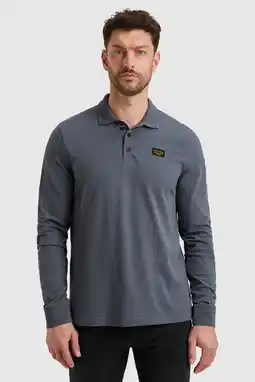 Wehkamp PME Legend regular polo blauw aanbieding