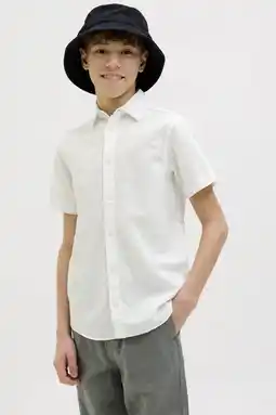 Wehkamp JACK & JONES JUNIOR overhemd wit aanbieding