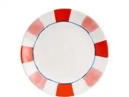Wehkamp Blond Amsterdam ontbijtbord Stripes (Ø22 cm) aanbieding