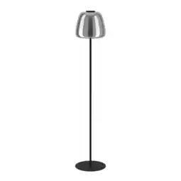 Wehkamp EGLO connect.z Alfero-Z Staande lamp - RGB - Staal|Glas - Zwart|Chroom aanbieding