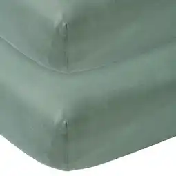 Wehkamp Meyco katoenen hoeslaken wieg 40x80/90 cm (set van 2) aanbieding