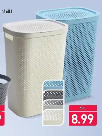 ALDI Wasmand 60L aanbieding