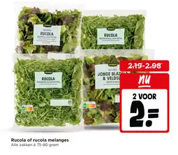Jumbo Rucola of rucola melanges aanbieding