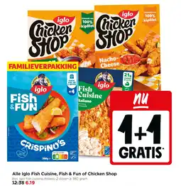 Jumbo Alle iglo fish cuisine, fish & fun of chicken shop aanbieding