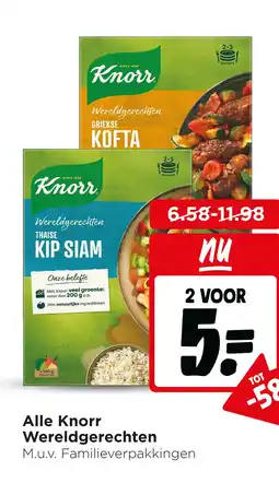 Jumbo Alle knorr wereldgerechten aanbieding