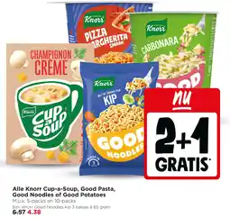 Jumbo Alle knorr cup-a-soup, good pasta, good noodles of good potatoes aanbieding