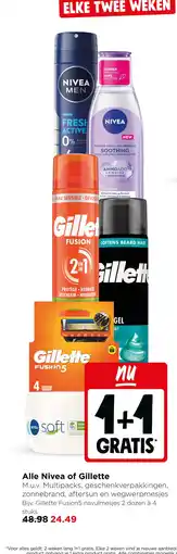 Jumbo Alle nivea of gillette aanbieding
