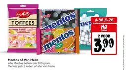 Jumbo Mentos of van melle aanbieding