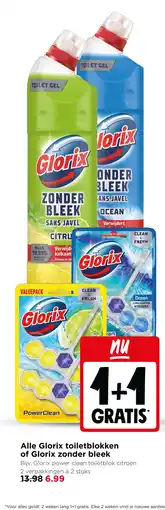 Jumbo Alle glorix toiletblokken of glorix zonder bleek aanbieding