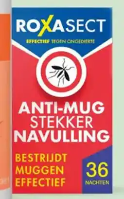 DA Roxasect anti-mug stekker navulling aanbieding