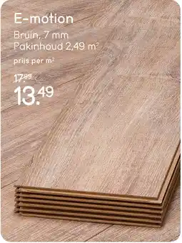 Leen Bakker E-Motion aanbieding