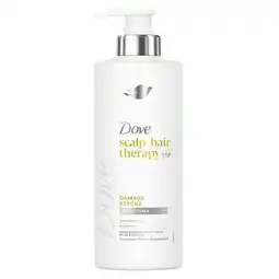 Trekpleister Dove Scalp + Hair Therapy Damage Rescue Conditioner aanbieding