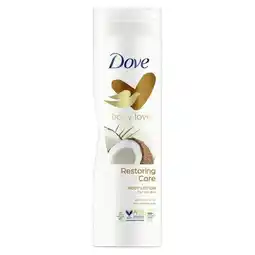 Trekpleister Dove Nourishing Secrets Restoring Bodylotion aanbieding