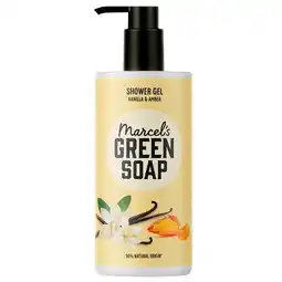 Trekpleister Marcel's Green Soap Vanilla & Amber Douchegel aanbieding