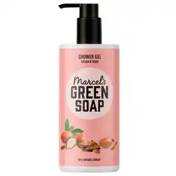 Trekpleister Marcel's Green Soap Argan & Oudh Douchegel aanbieding