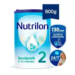 Trekpleister Nutrilon 2 Opvolgmelk Baby Flesvoeding 6-10 Maanden aanbieding