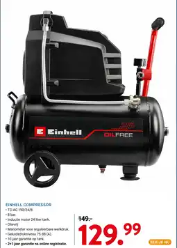Kluswijs EINHELL COMPRESSOR aanbieding