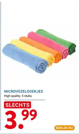 Kluswijs MICROVEZELDOEKJES aanbieding
