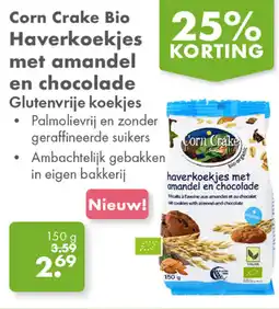 Gezond & Wel Corn Crake Bio Haverkoekjes aanbieding