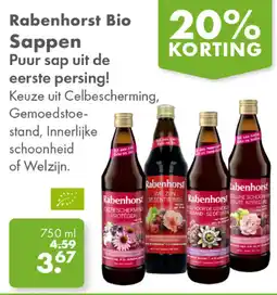 Gezond & Wel Rabenhorst Bio Sappen aanbieding