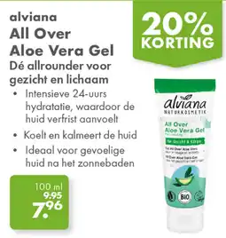 Gezond & Wel alviana All Over Aloe Vera Gel aanbieding