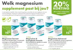 Gezond & Wel Magnesium Tauraat aanbieding