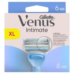 Trekpleister Gillette Venus Intimate Navulmesjes aanbieding