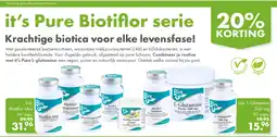 Gezond & Wel it's Pure Biotiflor serie bijv. Max capsules aanbieding