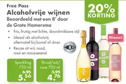Gezond & Wel Free Pass Alcoholvrije Wijnen aanbieding