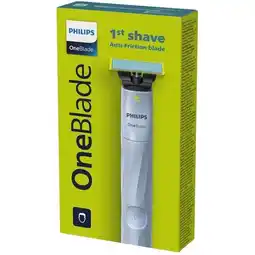 Trekpleister Philips OneBlade First Shave Anti-Friction Blade QP1324/20 Scheerapparaat aanbieding