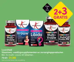 DA Lucovitaal Vitaminen, voedingssupplementen en verzorgingsproducten aanbieding