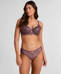 Hunkemoller Hunkemöller Brazilian Malou Paars aanbieding
