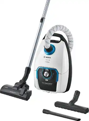 EP Bosch BGL8SIL6 Serie 8 ProSilence stofzuiger met zak aanbieding