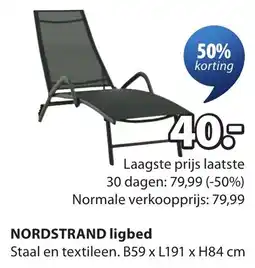 Jysk NORDSTRAND ligbed aanbieding