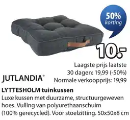 Jysk Jutlandia lyttesholm tuinkussen aanbieding