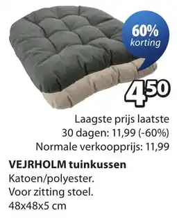 Jysk VEJRholm tuinkussen aanbieding