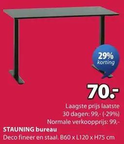 Jysk STAUNING bureau aanbieding