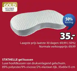 Jysk stathele gel kussen aanbieding