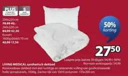 Jysk Living Medical synthetisch dekbed aanbieding