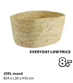 Jysk JOEL mand aanbieding