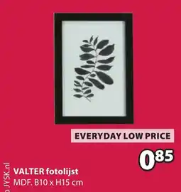 Jysk VALTER fotolijst aanbieding