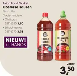 HANOS Asian Food Market Chili Saus aanbieding