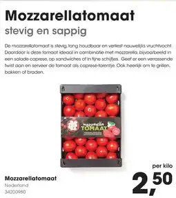 HANOS Mozzarellatomaat aanbieding