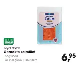 HANOS Royal Catch Gerookte zalmfilet aanbieding