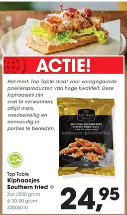 HANOS Top table kiphaasjes southern fried aanbieding