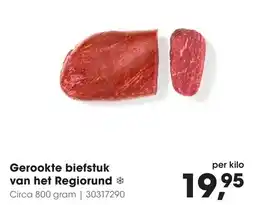 HANOS Regiorund gerookte biefstuk aanbieding