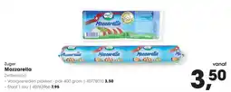 HANOS Zuger Mozzarella aanbieding