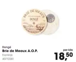 HANOS Dongé Brie de Meaux A.O.P. aanbieding