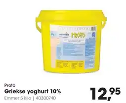 HANOS Proto Griekse yoghurt 10% aanbieding