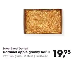 HANOS Sweet Street Dessert Caramel apple granny bar aanbieding